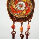 Ювелирная эмаль, медь. Ювелирная эмаль, медь.